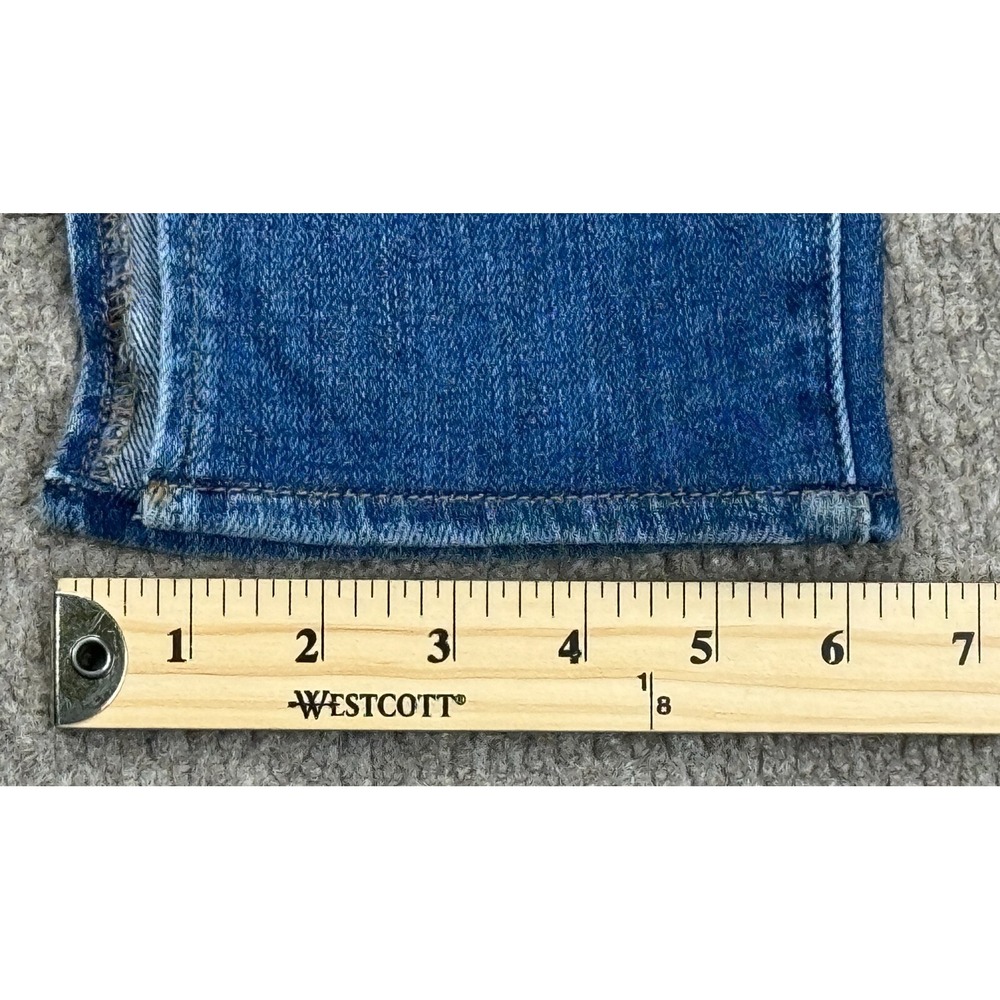 Frame Le Boy Women's 5 Pocket Distressed Zip Ankle Jeans Size 25 - Picture 8 of 16